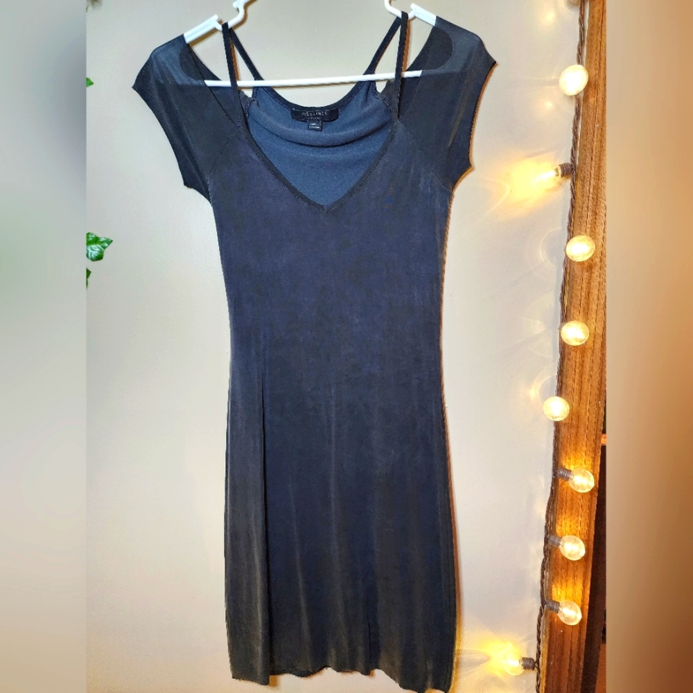 NEW! ALLsaints very sexy strap and off shoulder dress